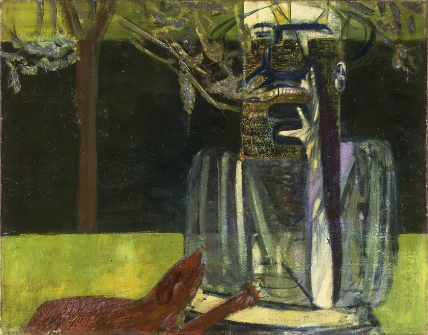 On display: Francis Bacon, Figures in a Garden, c. 1935. Oil, egg tempera and wax on canvas. CR number 35-01. © The Estate of Francis Bacon / DACS London 2020. All rights reserved.