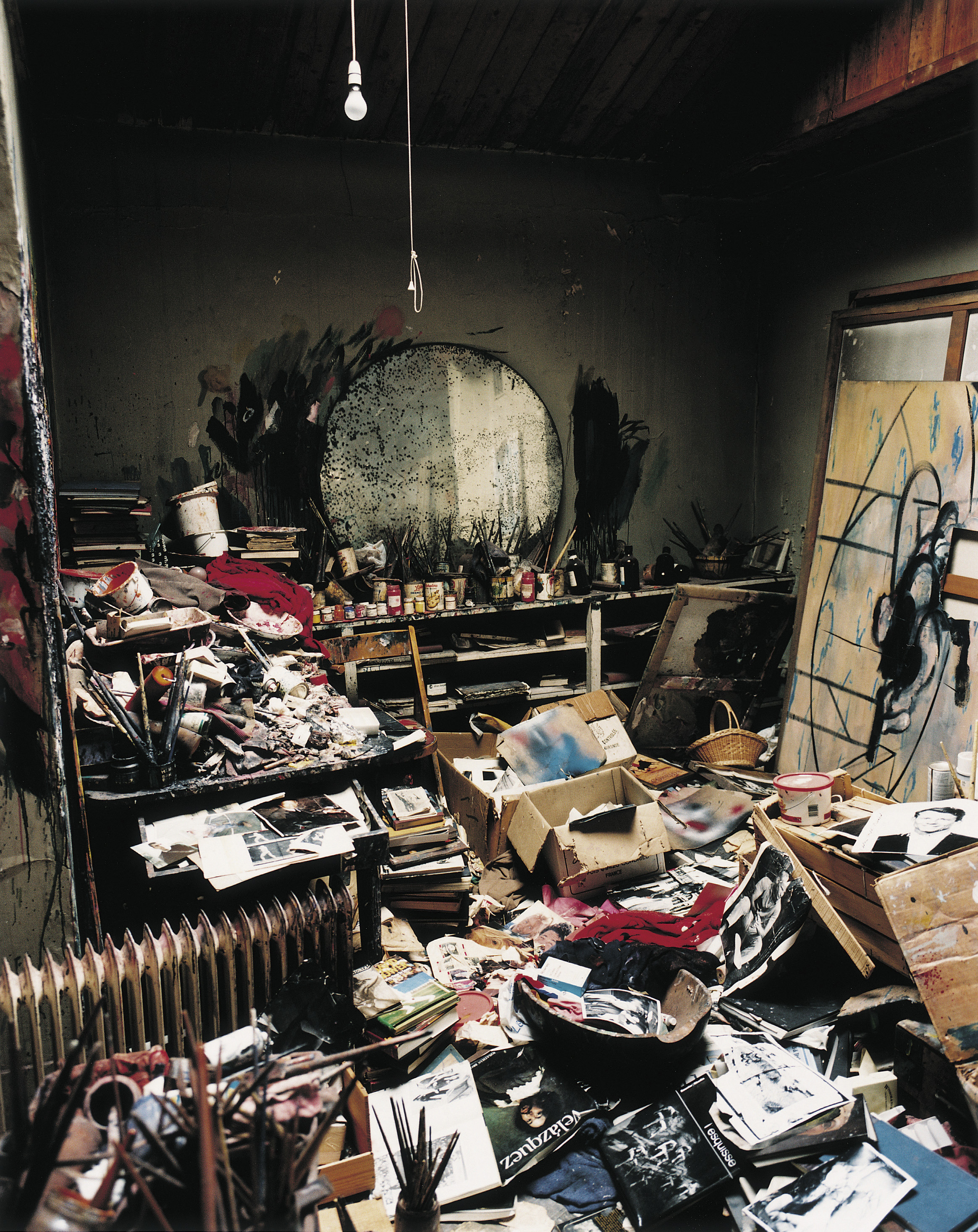 Francis Bacon's 7 Reece Mews Studio, Photograph by Perry Ogden.