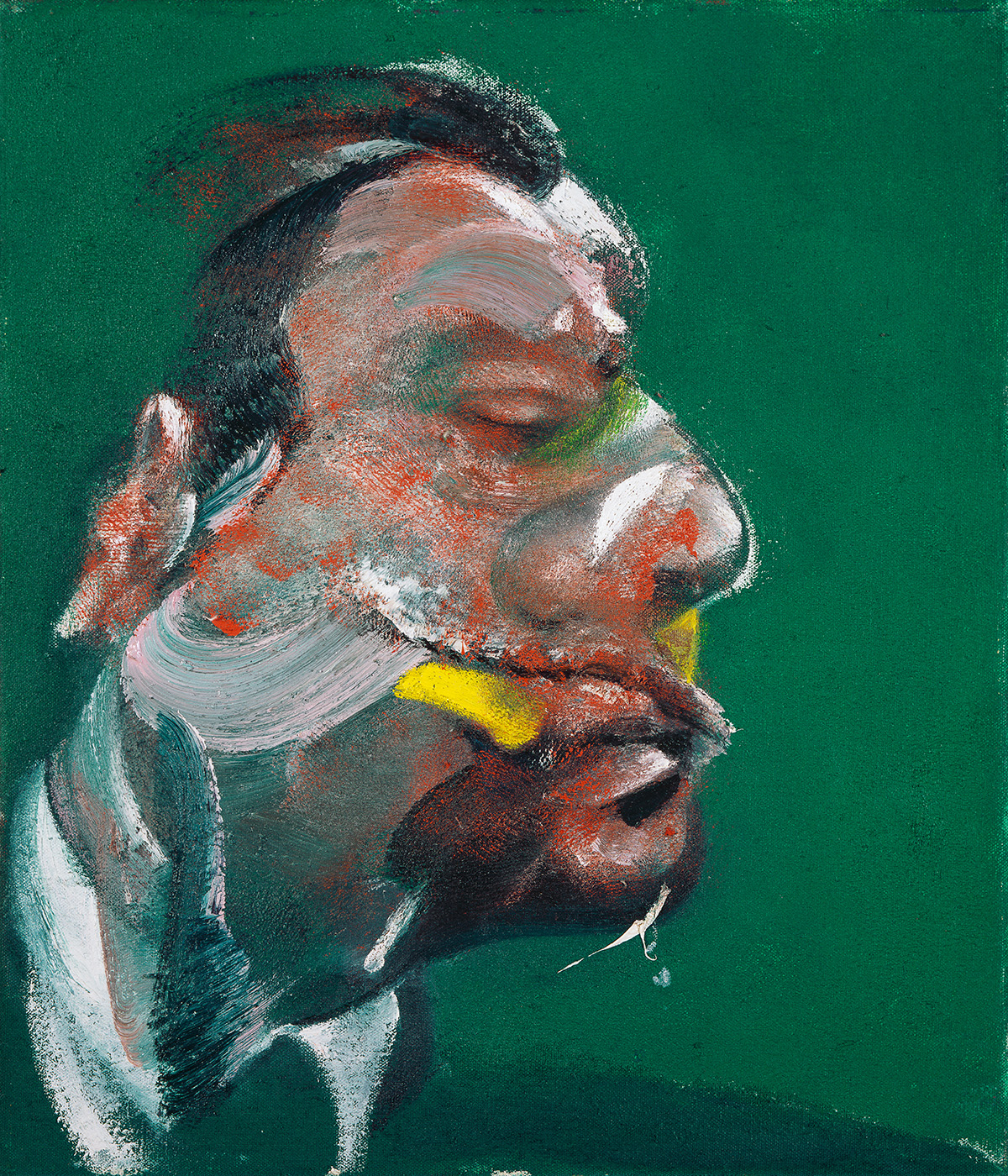 Francis Bacon, Study for Head of George Dyer, 1967. Oil on canvas. CR number 67-06. © The Estate of Francis Bacon / DACS London 2020. All rights reserved.