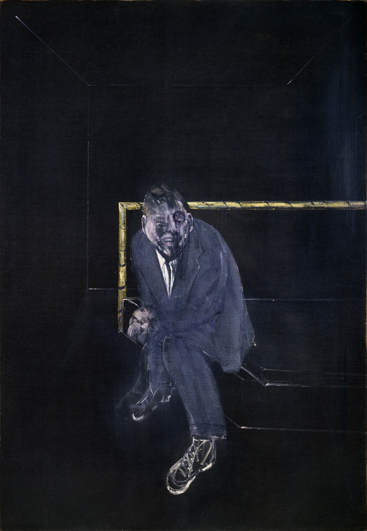 Self-Portrait, 1956. Oil on canvas. CR number 56-01 © The Estate of Francis Bacon / DACS London 2020. All rights reserved.