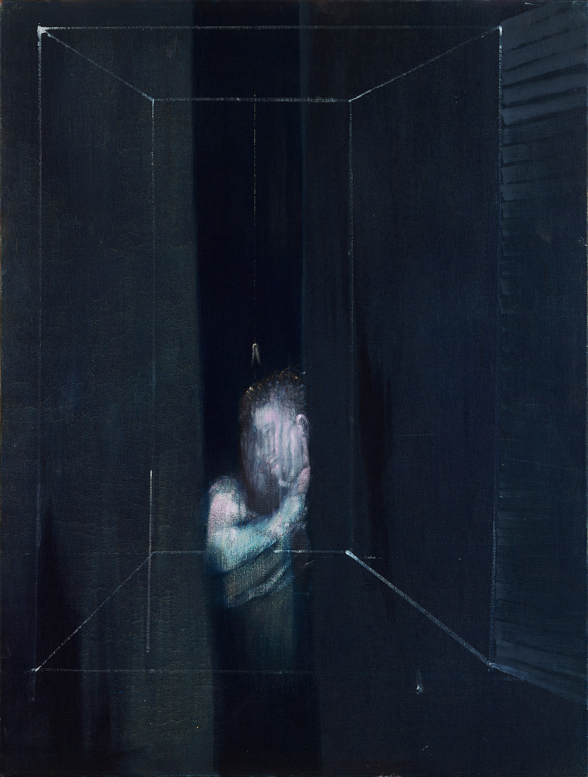 Two Figures at a Window, 1953. Oil on canvas. © The Estate of Francis Bacon / DACS London 2021. All rights reserved.