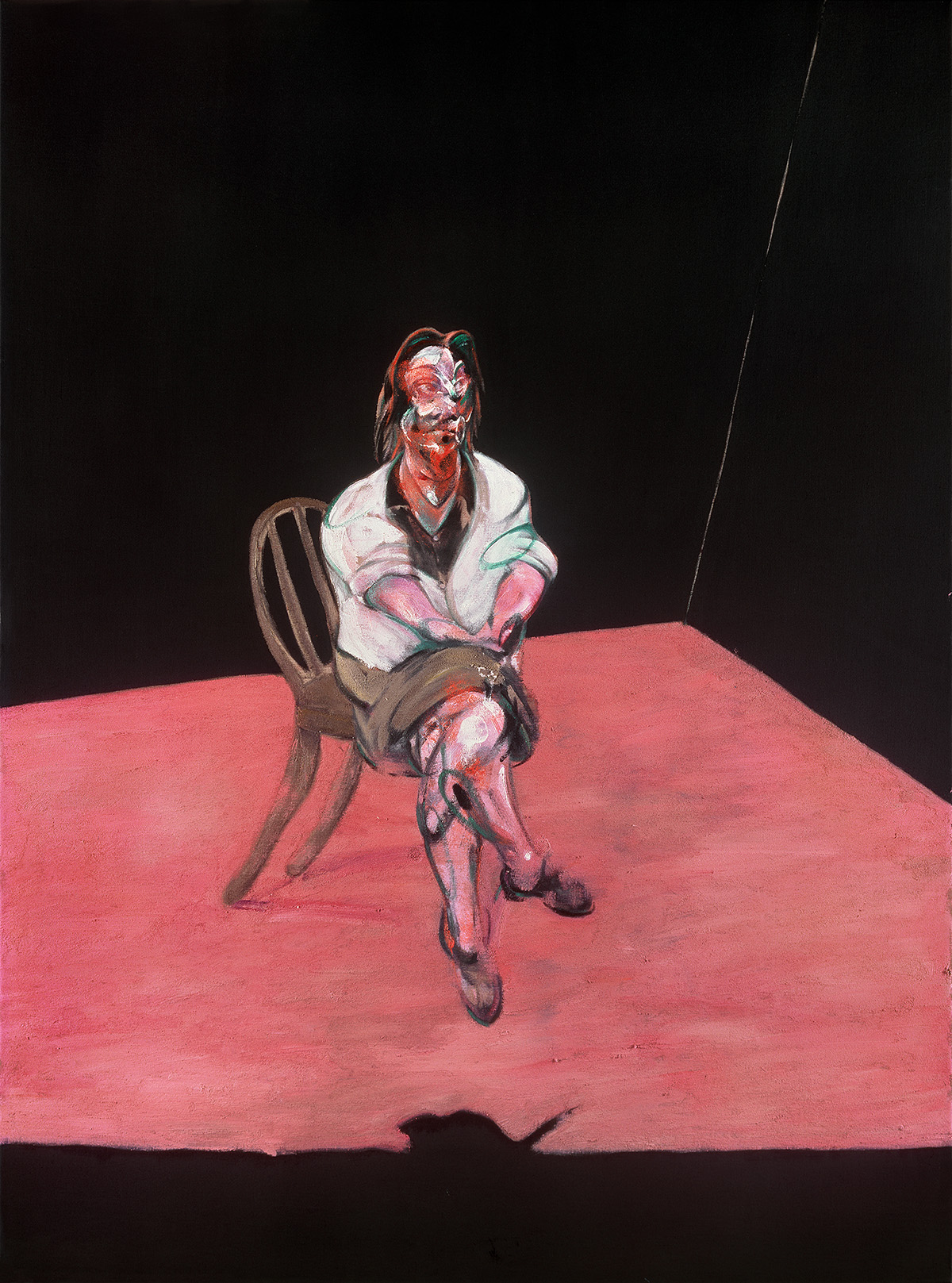 Study for Portrait (Isabel Rawsthorne), 1964. CR Number 64-12. Oil on canvas.   The Estate of Francis Bacon / DACS London 2021. All rights reserved.