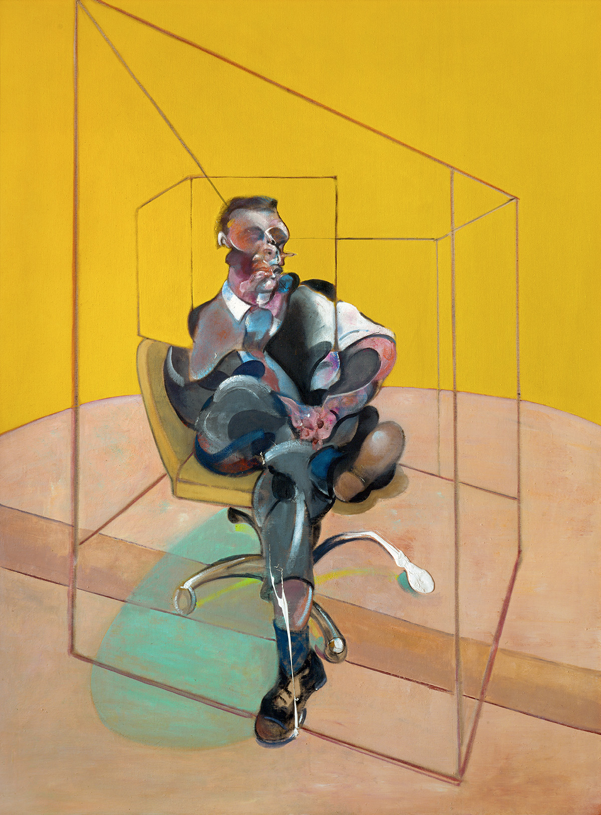 Study for Portrait, 1971. Oil on canvas. CR no. 71-07. © The Estate of Francis Bacon / DACS London 2022. All rights reserved.