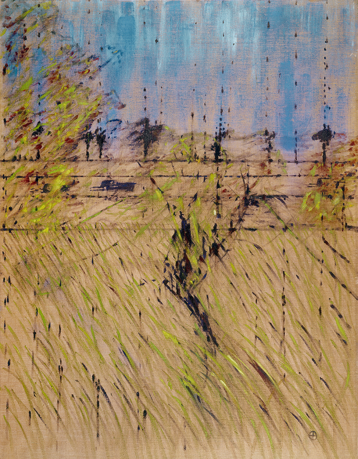 Landscape, 1952. Oil on canvas. CR no. 52-04. © The Estate of Francis Bacon / DACS London 2022. All rights reserved.