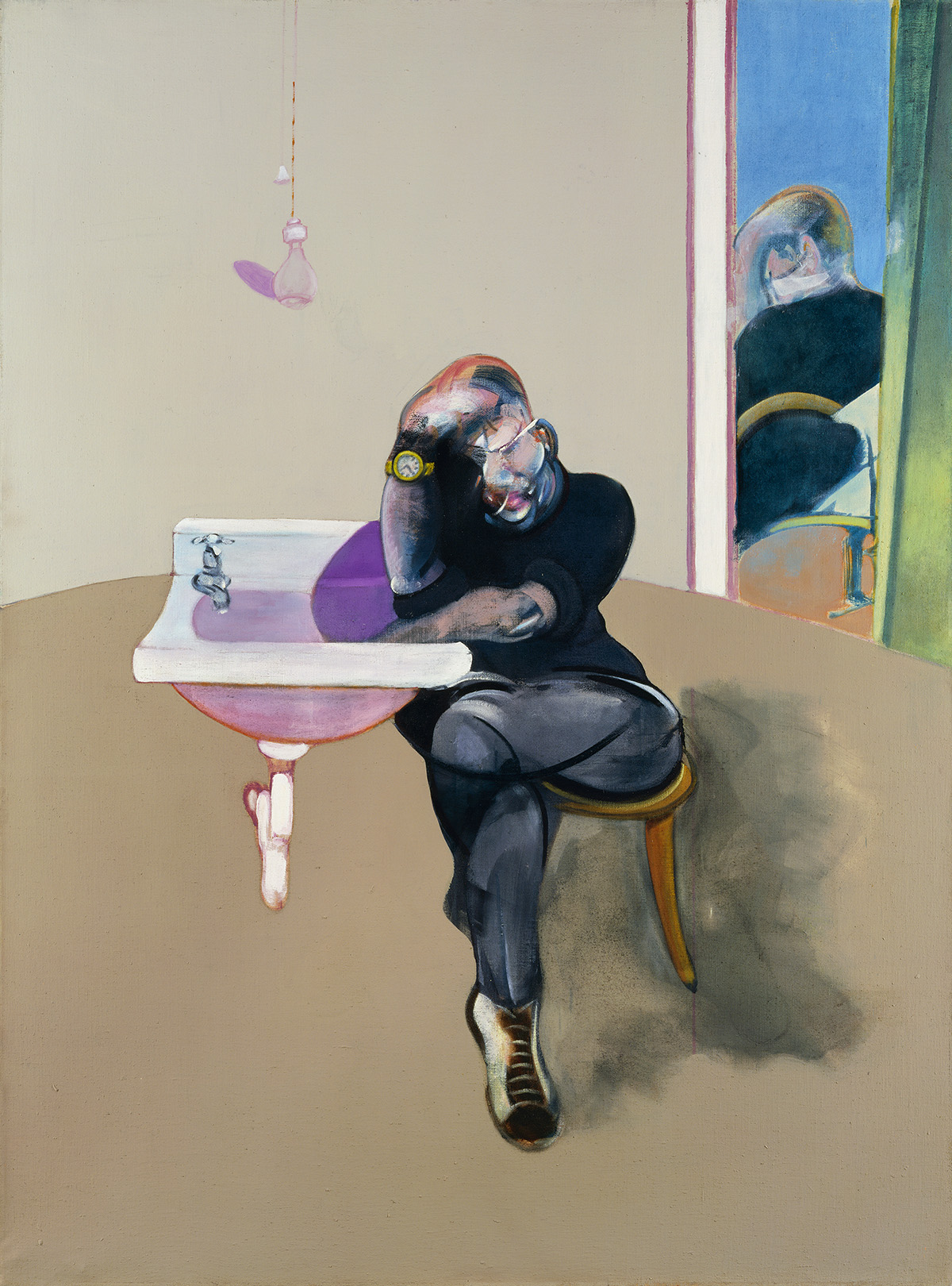 Self-Portrait, 1973. Oil on canvas. CR no. 73-05. © The Estate of Francis Bacon / DACS London 2023. All rights reserved.