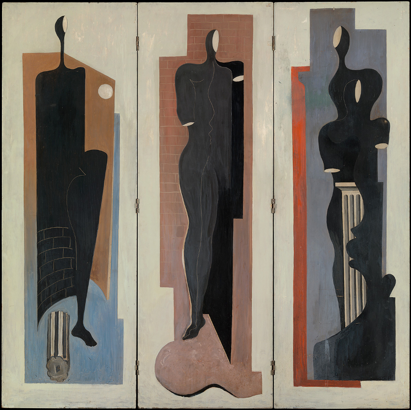 Decorative image: Francis Bacon 'Painted Screen', c.1930.
