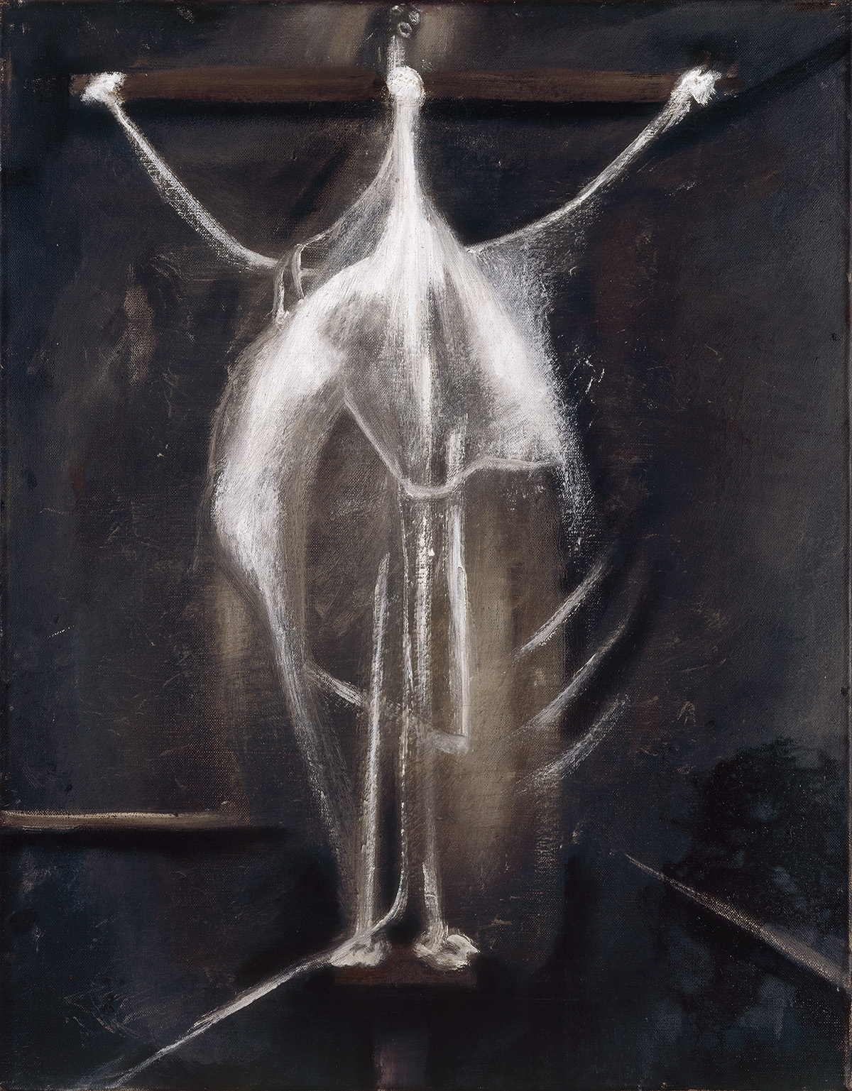 Francis Bacon, Crucifixion, 1933. Watercolour, gouache, pencil and black ink on paper. CR number 33-01. © The Estate of Francis Bacon / DACS London 2020. All rights reserved.