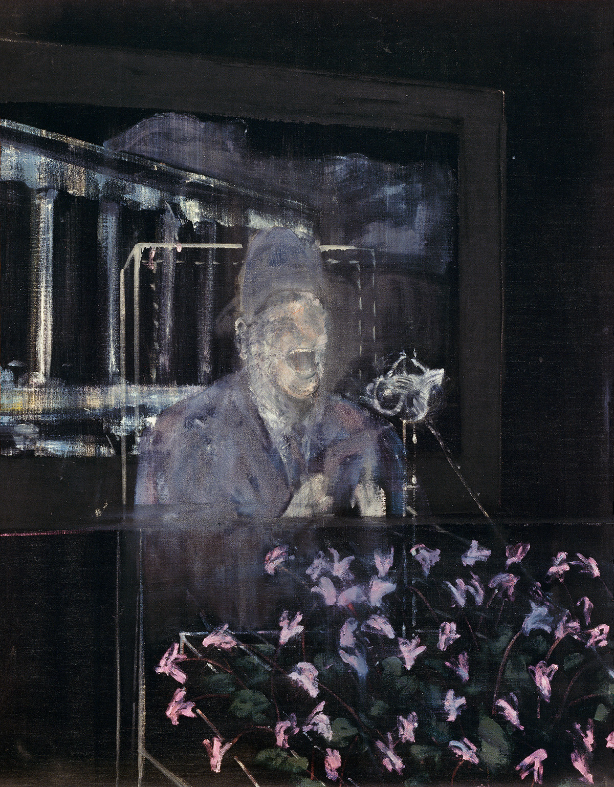 Landscape with Pope/ Dictator, c. 1946. Oil on canvas. CR no. 46-05. © The Estate of Francis Bacon / DACS London 2023. All rights reserved.