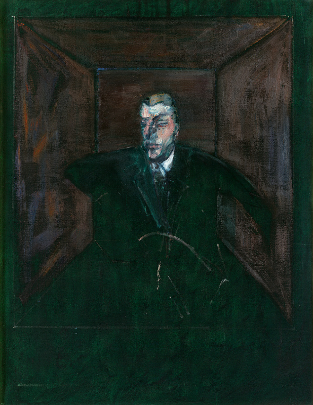 Decorative image: Francis Bacon's oil on canvas painting Study for Figure VI, 1956-57.
