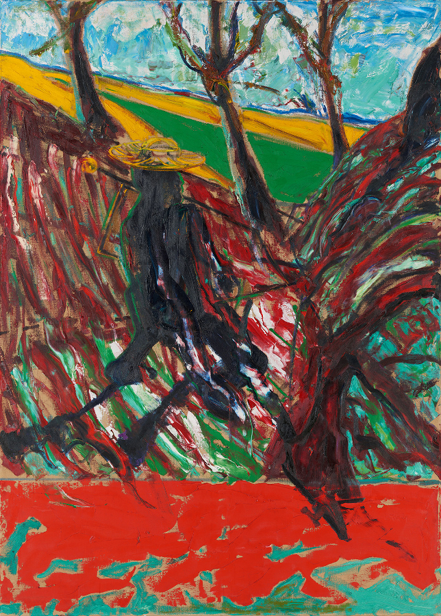 Francis Bacon, Study for Portrait of Van Gogh VI, 1957. Oil on canvas. CR no. 57-14. © The Estate of Francis Bacon / DACS London 2021. All rights reserved.