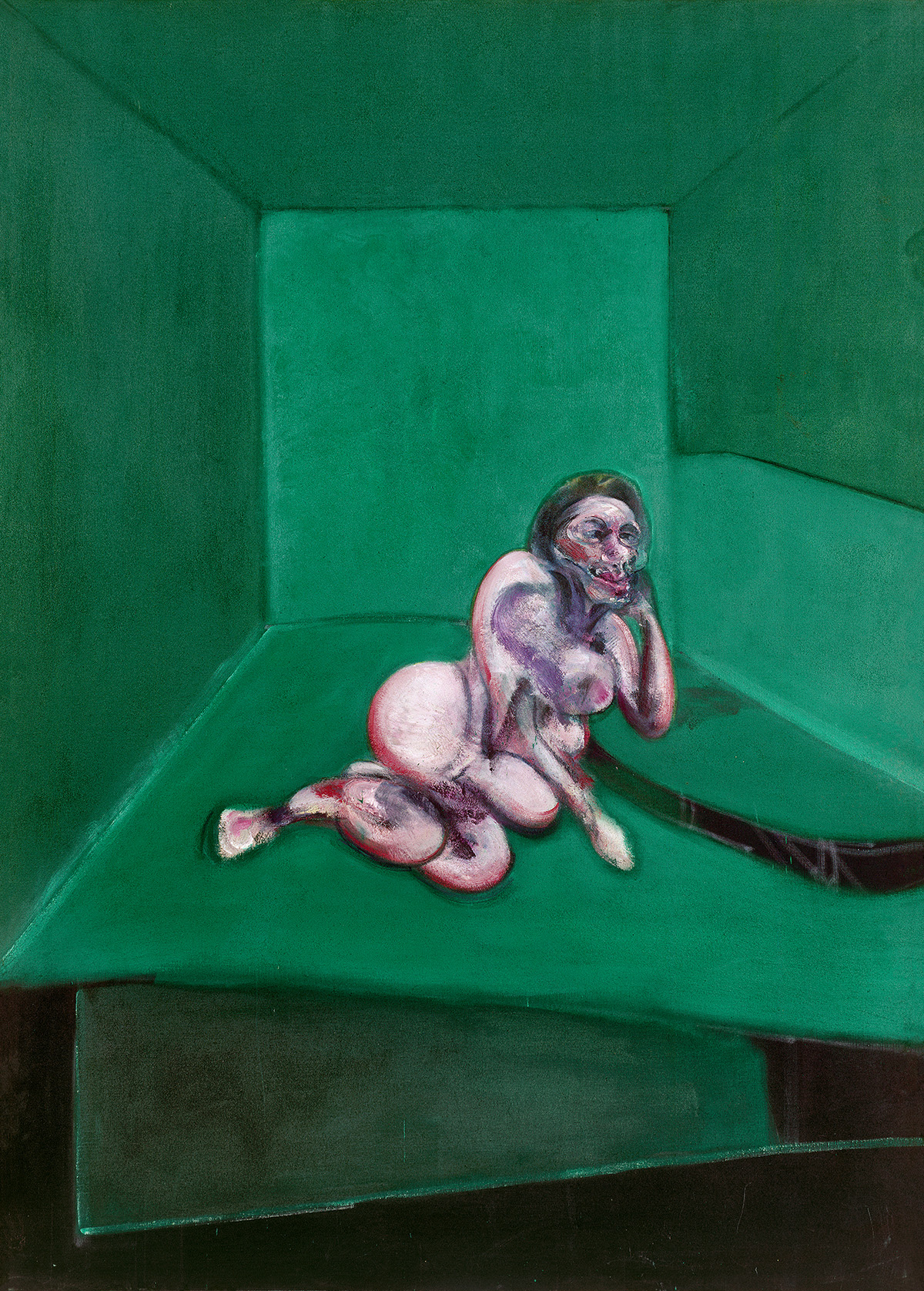 Crouching Nude, 1961. Oil on canvas. CR no. 61-14. © The Estate of Francis Bacon / DACS London 2022. All rights reserved.