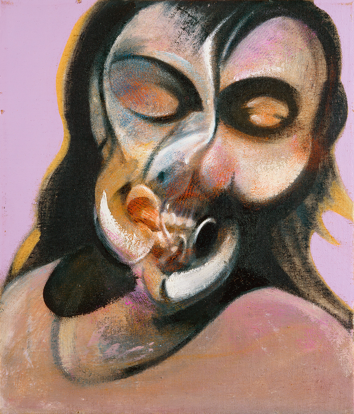 Study of Henrietta Moraes (1969). Oil on canvas. CR no. 69-15 Artwork © The Estate of Francis Bacon / DACS London 2022. All rights reserved.