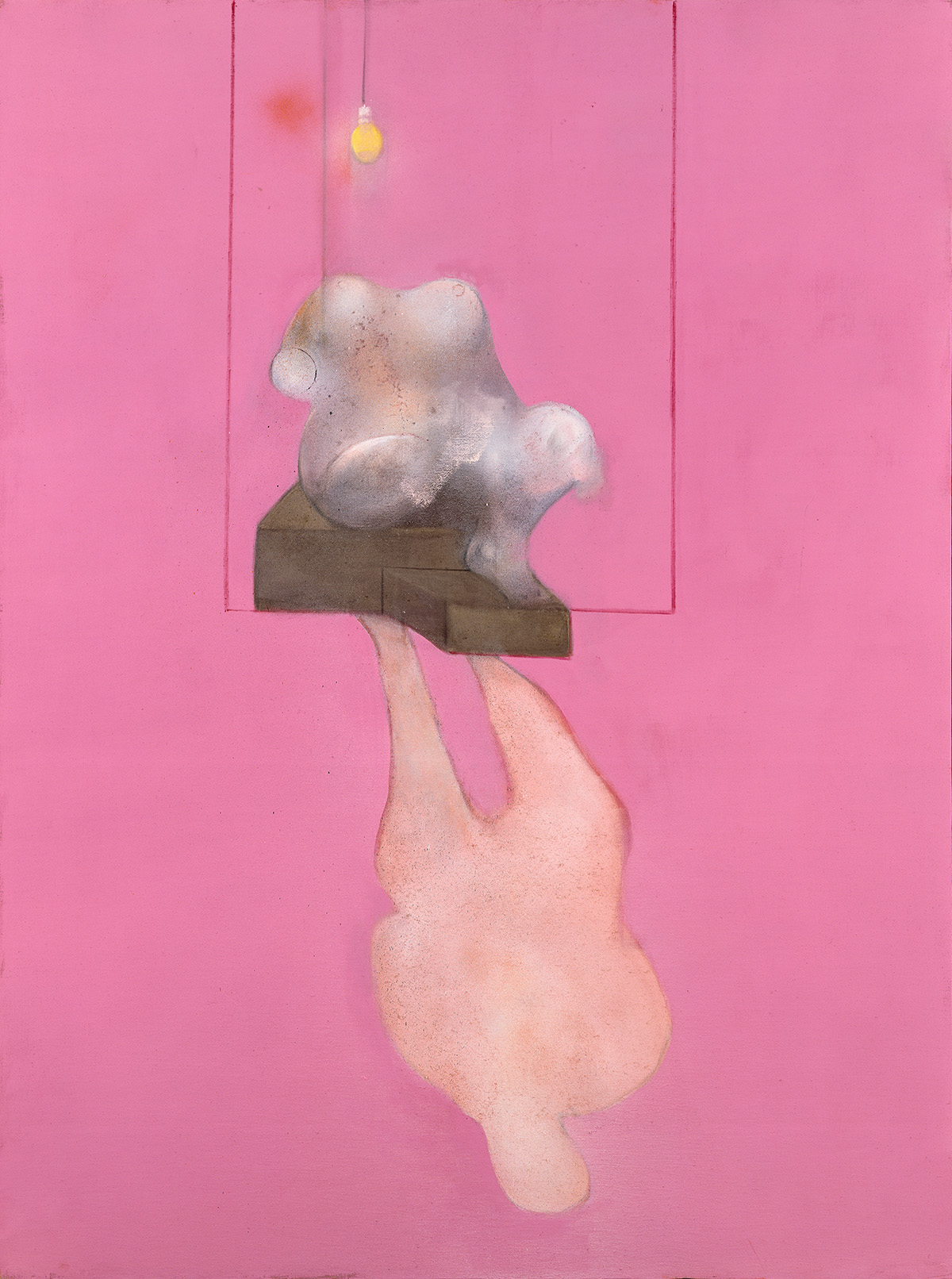 Francis Bacon, Still-Life – Broken Statue and Shadow, 1984. Oil, pastel and aerosol paint on canvas. CR number 84-01. © The Estate of Francis Bacon / DACS London 2020. All rights reserved.