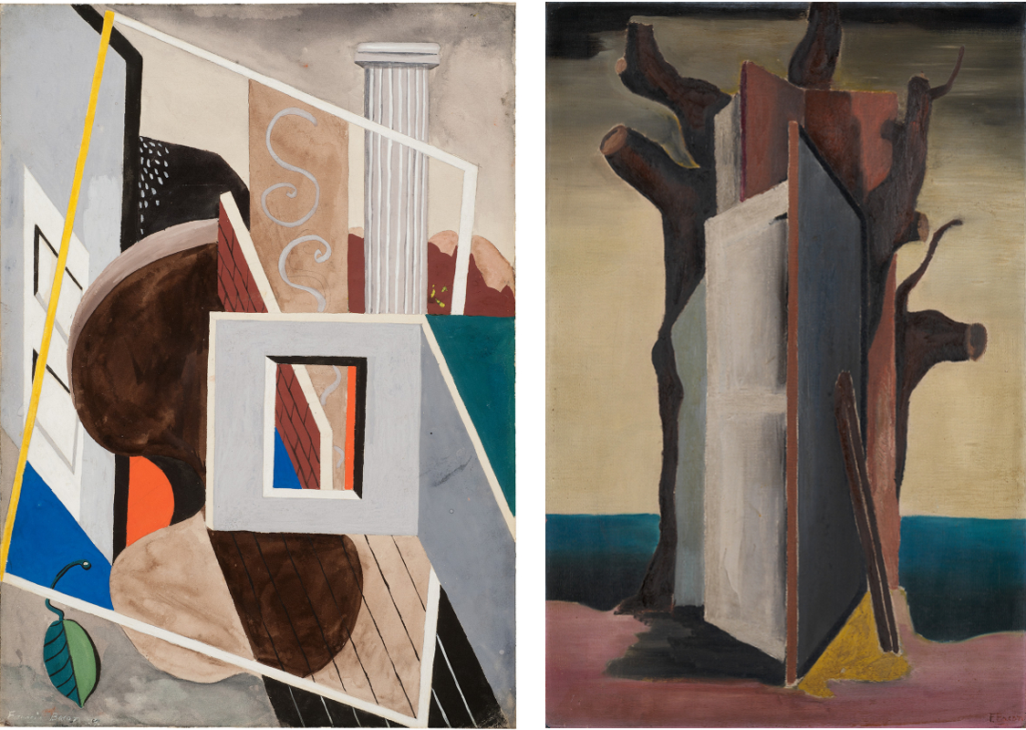 Decorative image: Francis Bacon's ‘Gouache’, 1929 and ‘Painting’, c.1930.