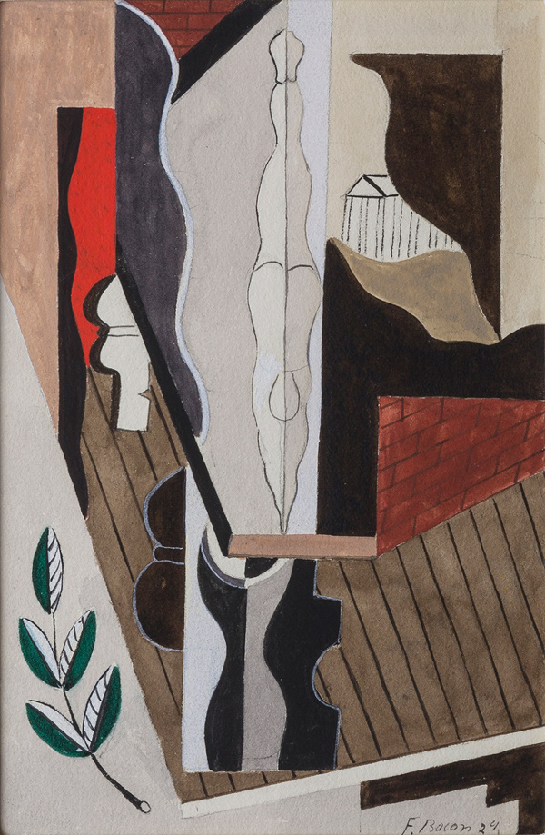 Francis Bacon, 'Watercolour' 1929. Watercolour, gouache, pencil and black ink on paper. © The Estate of Francis Bacon / DACS London 2016. All rights reserved. Catalogue Raisonné number 29-01.