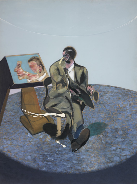 Francis Bacon, Portrait of George Dyer in a Mirror 1968. Oil on canvas. © The Estate of Francis Bacon / DACS London 2017. All rights reserved. Catalogue Raisonné Number 68-05.