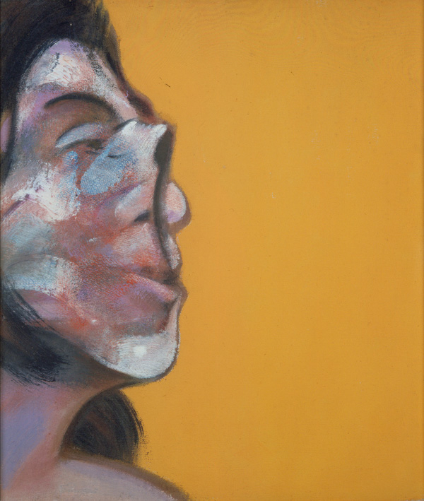 Decorative image: Francis Bacon's oil on canvas painting Portrait of Henrietta Moraes, 1969.