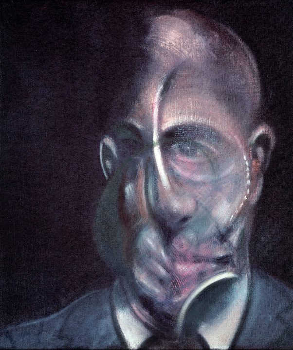 *Francis Bacon, Portrait of Michel Leiris, 1976. Oil on canvas. CR no. 76-14. © The Estate of Francis Bacon / DACS London 2018. All rights reserved.