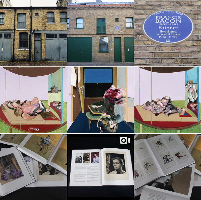 Our Instagram profile @francisbacon. All images © The Estate of Francis Bacon / DACS London 2018.