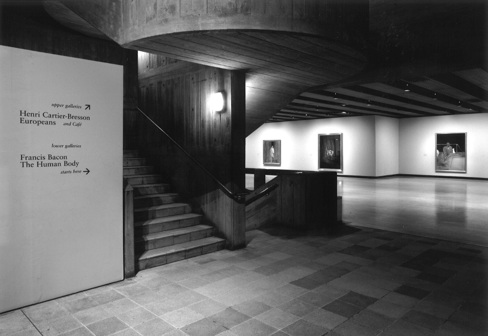 Image: Installation view: Francis Bacon: The Human Body, Hayward Gallery, 1998. Photo: Marcus Leith. Artwork: © The Estate of Francis Bacon. All rights reserved / DACS. Creator Hayward Gallery, 1998.