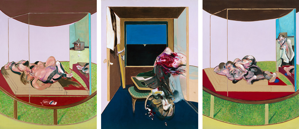Francis Bacon, Triptych, 1967. Oil on canvas. CR number 67-16. © The Estate of Francis Bacon / DACS London 2020. All rights reserved.