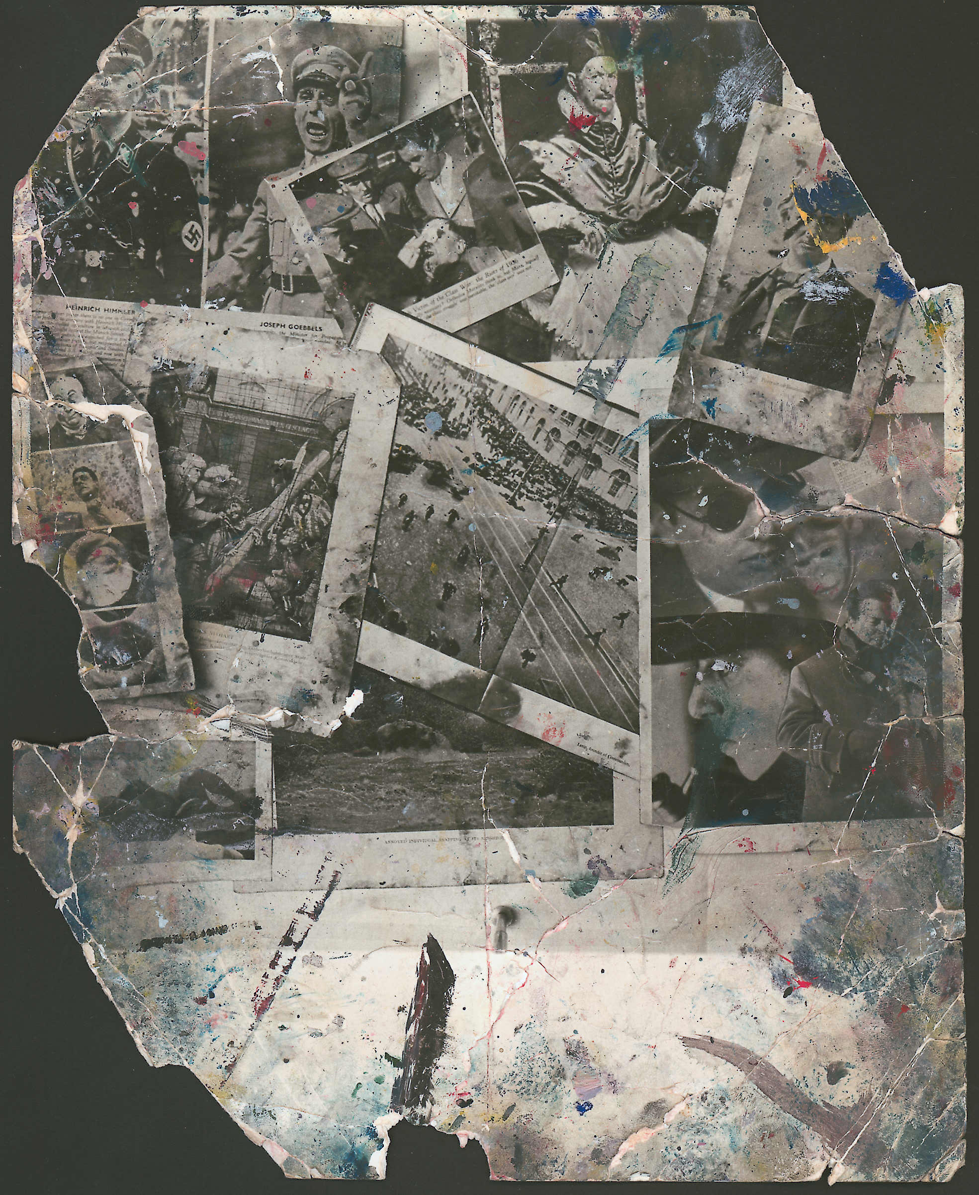 Bacon studio material, Sam Hunter, photograph of Bacon’s source imagery, 1950. Collection: Dublin City Gallery, The Hugh Lane. © The Estate of Francis Bacon. All rights reserved.