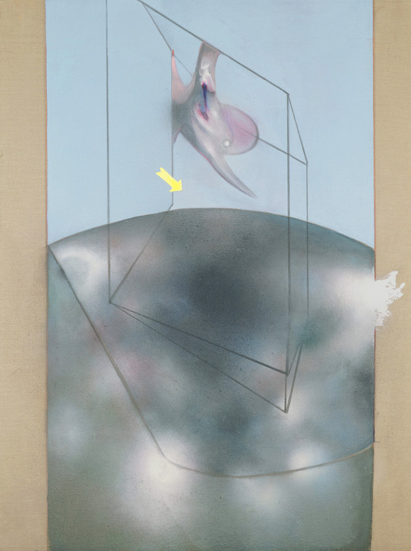 Francis Bacon, Painting, March, 1985. Oil on canvas.