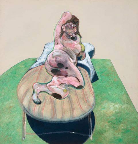 Francis Bacon, Henrietta Moraes, 1966. Oil on canvas.