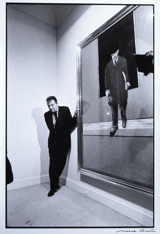 Francis Bacon at Galerie Maeght-Lelong, by Michel Ginies