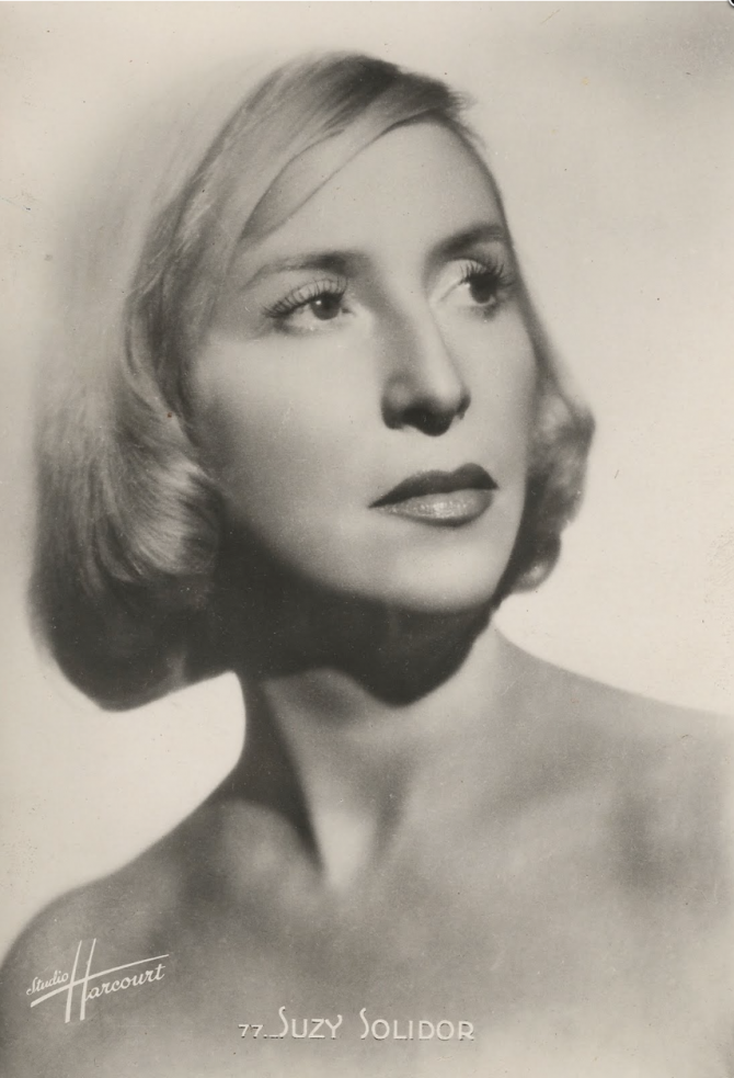 Photograph of Suzy Solidor, by Studio Harcourt