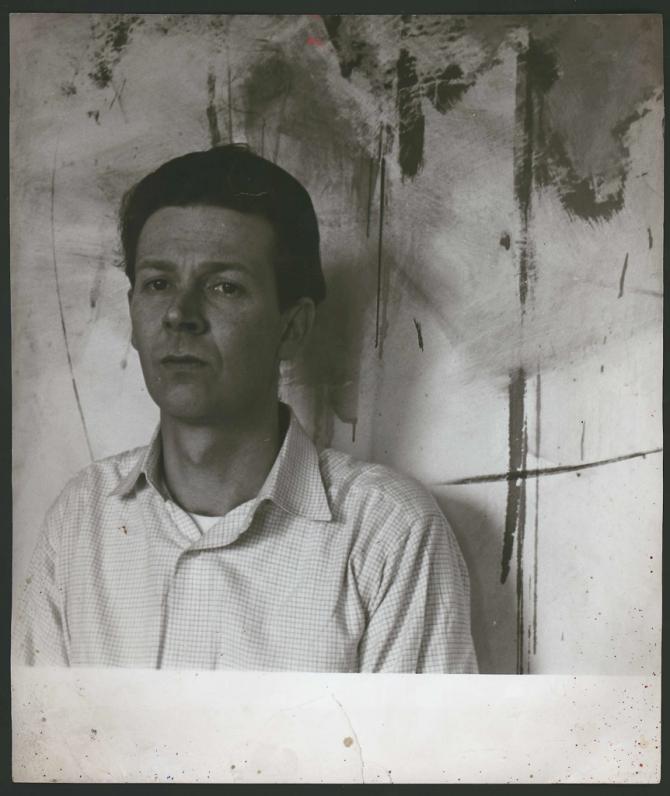 Photograph of Michael Andrews, by John Deakin